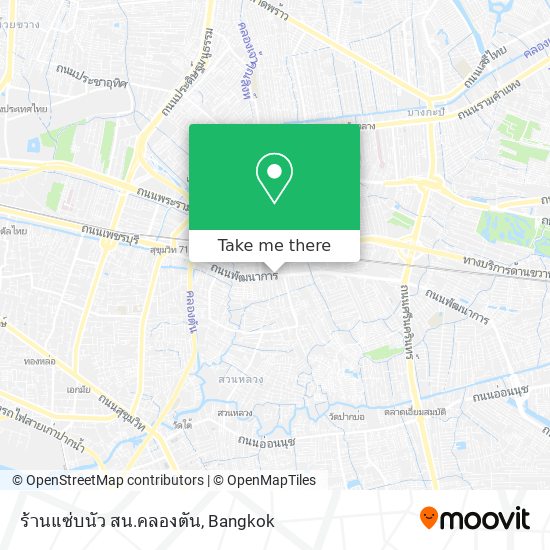 ร้านแซ่บนัว สน.คลองตัน map