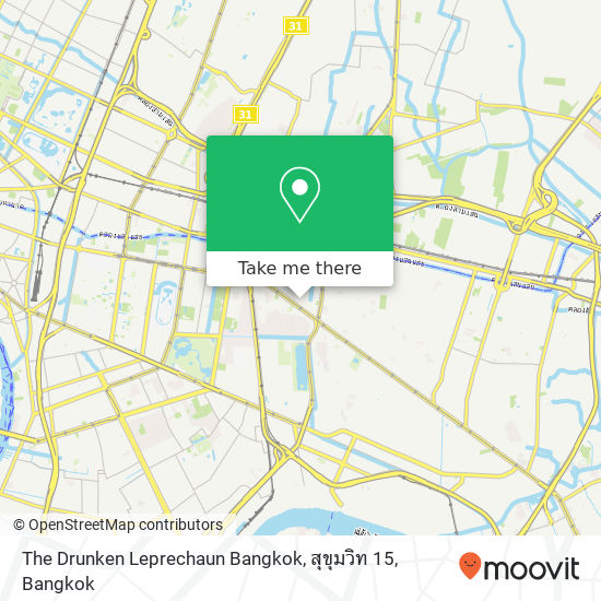 The Drunken Leprechaun Bangkok, สุขุมวิท 15 map