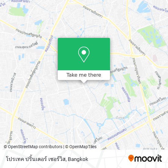 โปรเทค ปริ้นเตอร์ เซอร์วิส map