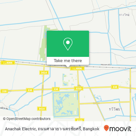 Anachak Electric, ถนนศาลายา-นครชัยศรี map