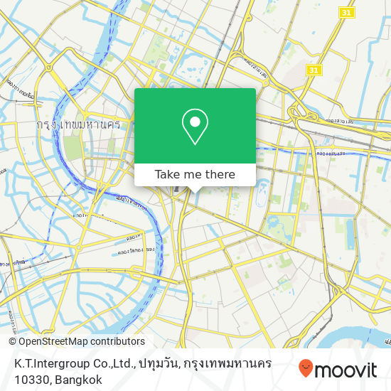 K.T.Intergroup Co.,Ltd., ปทุมวัน, กรุงเทพมหานคร 10330 map