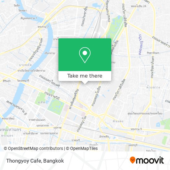 Thongyoy Cafe map