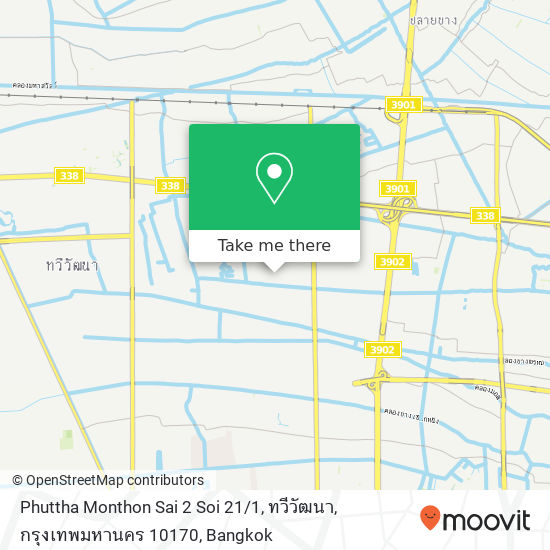Phuttha Monthon Sai 2 Soi 21 / 1, ทวีวัฒนา, กรุงเทพมหานคร 10170 map