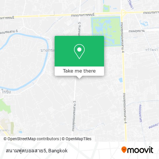 สนามฟุตบอลสาย5 map