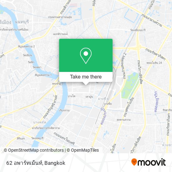 62 อพาร์ทเม้นท์ map