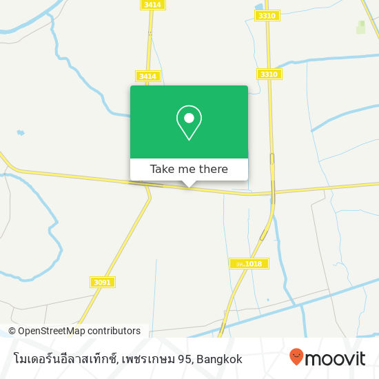 โมเดอร์นอีลาสเท็กซ์, เพชรเกษม 95 map