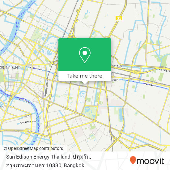 Sun Edison Energy Thailand, ปทุมวัน, กรุงเทพมหานคร 10330 map