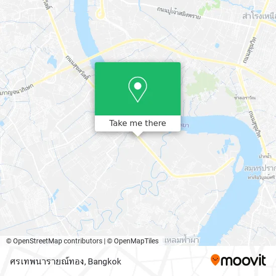 ศรเทพนารายณ์ทอง map