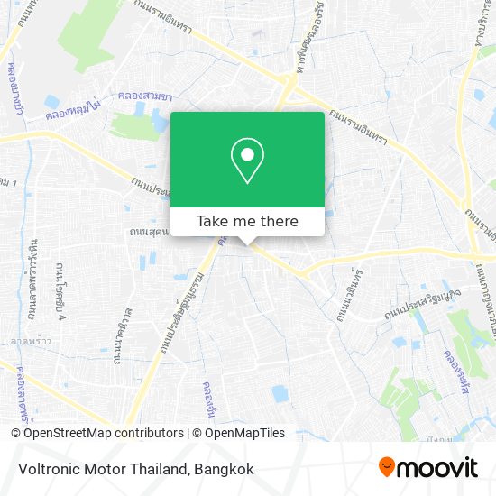 Voltronic Motor Thailand map