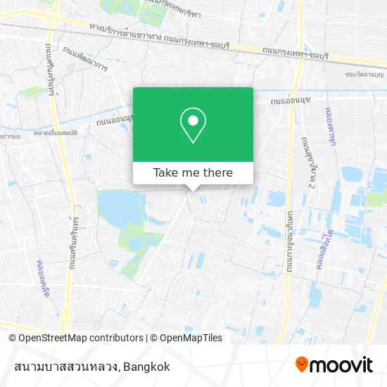สนามบาสสวนหลวง map