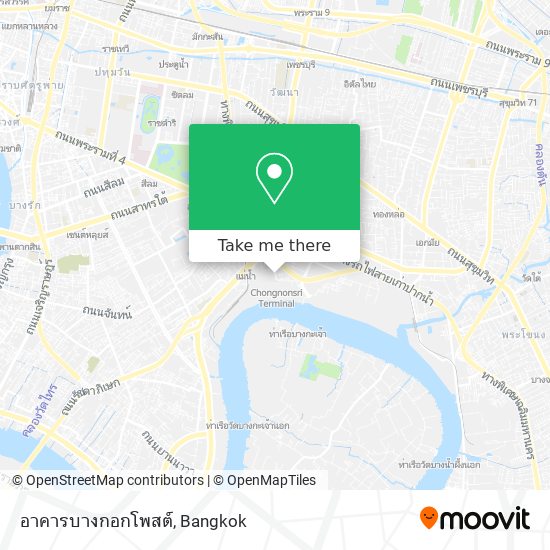 อาคารบางกอกโพสต์ map