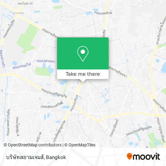 บริษัทสยามเจมส์ map