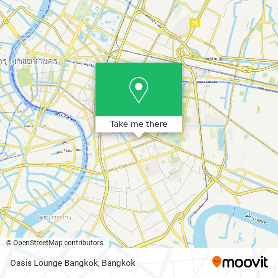 Oasis Lounge Bangkok map