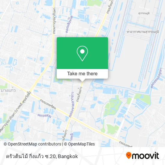 ครัวต้นไม้ กิ่งแก้ว ซ.20 map