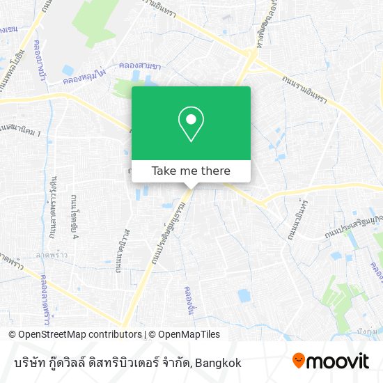 บริษัท กู๊ดวิลล์ ดิสทริบิวเตอร์ จำกัด map