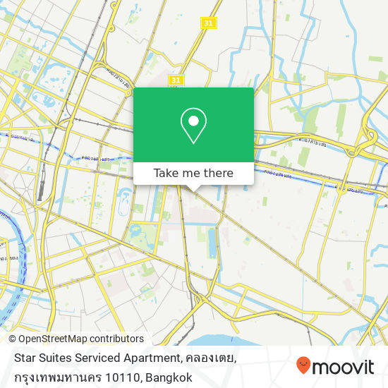 Star Suites Serviced Apartment, คลองเตย, กรุงเทพมหานคร 10110 map