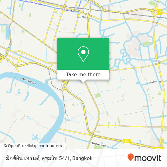 มิกซ์อิน เทรนด์, สุขุมวิท 54/1 map