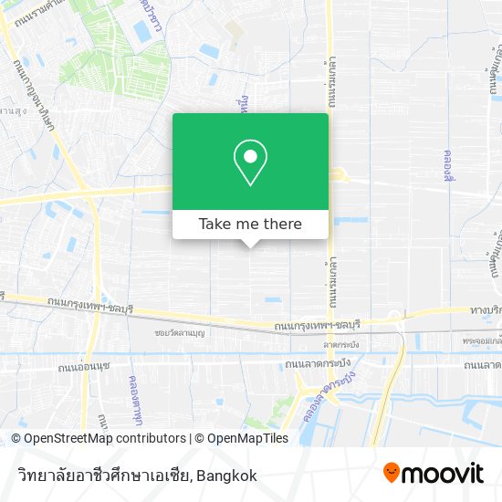 วิทยาลัยอาชีวศึกษาเอเซีย map