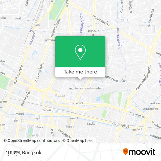 บุญสุข map
