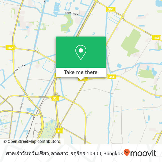 ศาลเจ้าวั่นหวันเซียว, ลาดยาว, จตุจักร 10900 map