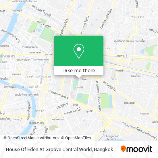House Of Eden At Groove Central World map