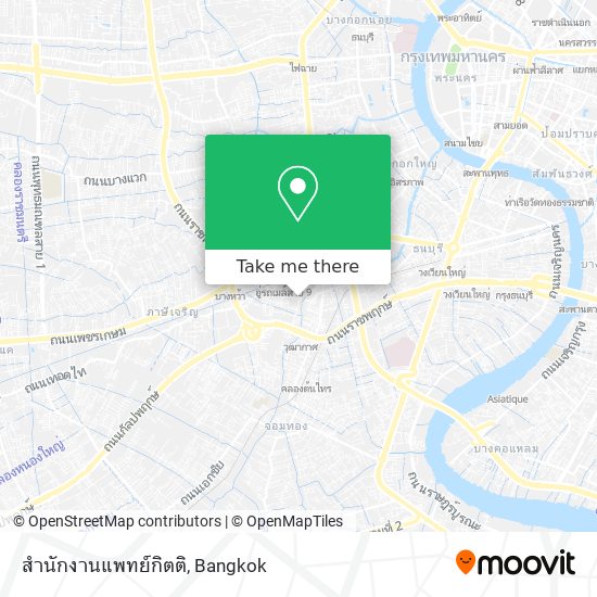 สำนักงานแพทย์กิตติ map