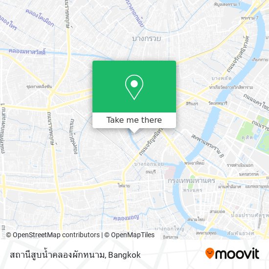 สถานีสูบน้ำคลองผักหนาม map