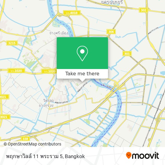 พฤกษาวิลล์ 11 พระราม 5 map