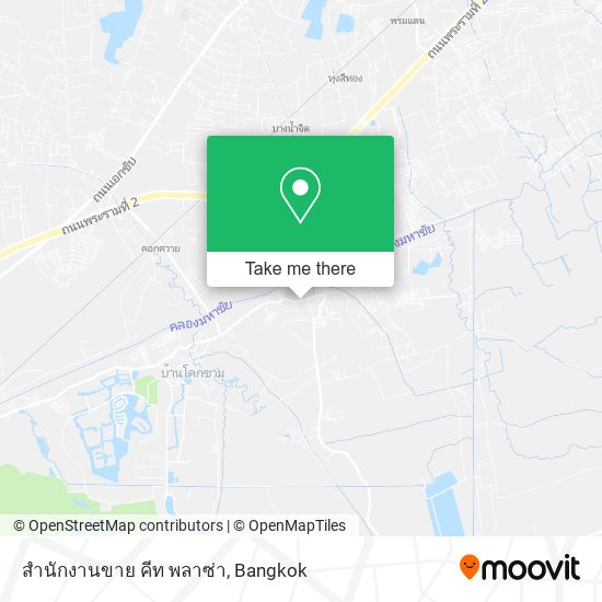 สำนักงานขาย คีท พลาซ่า map