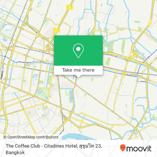 The Coffee Club - Citadines Hotel, สุขุมวิท 23 map