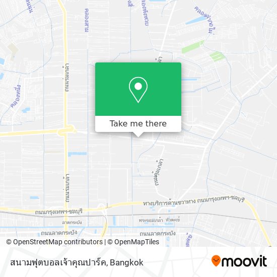 สนามฟุตบอลเจ้าคุณปาร์ค map