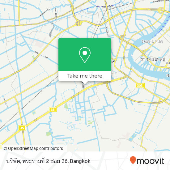 บริพัต, พระรามที่ 2 ซอย 26 map