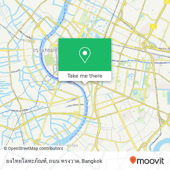 ยงไทยโลหะภัณฑ์, ถนน ทรงวาด map