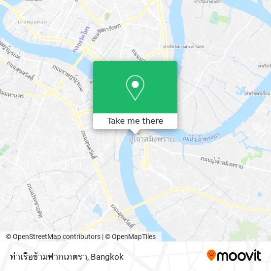 ท่าเรือข้ามฟากเภตรา map
