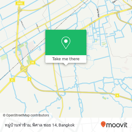 หมู่บ้านท่าข้าม, พิศาล ซอย 14 map