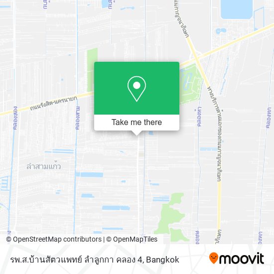 รพ.ส.บ้านสัตวแพทย์ ลำลูกกา คลอง 4 map