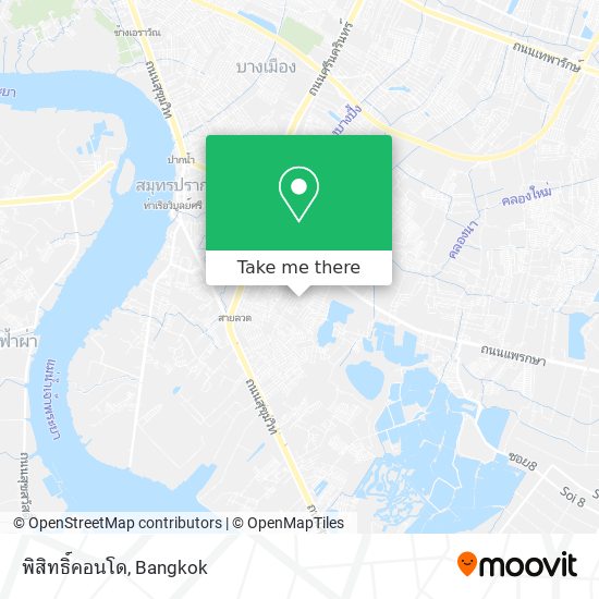 พิสิทธิ์คอนโด map