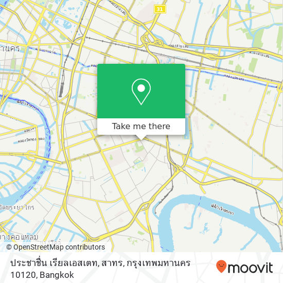 ประชาชื่น เรียลเอสเตท, สาทร, กรุงเทพมหานคร 10120 map