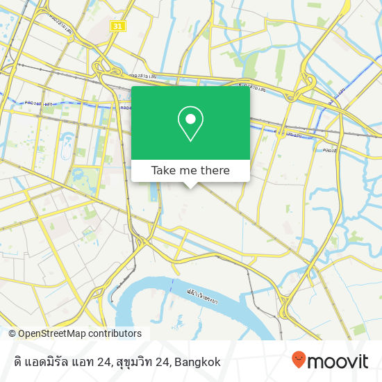 ดิ แอดมิรัล แอท 24, สุขุมวิท 24 map