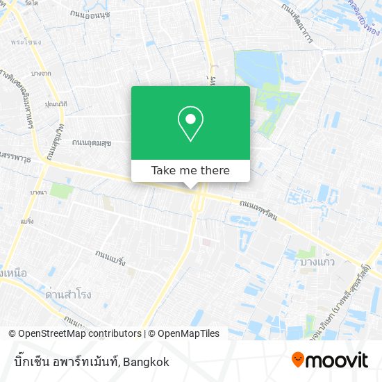 บิ๊กเซ็น อพาร์ทเม้นท์ map