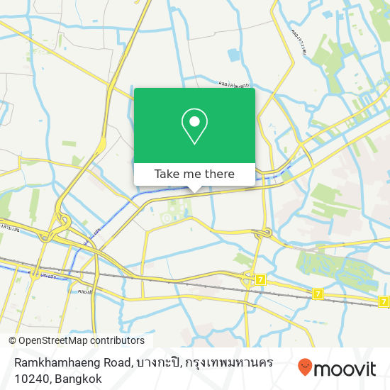 Ramkhamhaeng Road, บางกะปิ, กรุงเทพมหานคร 10240 map