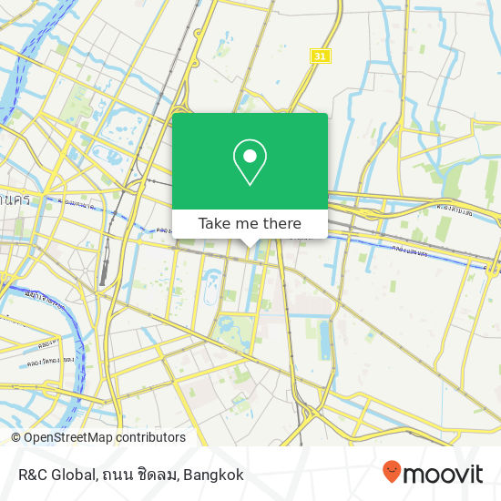 R&C Global, ถนน ชิดลม map