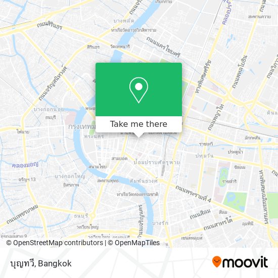 บุญทวี map
