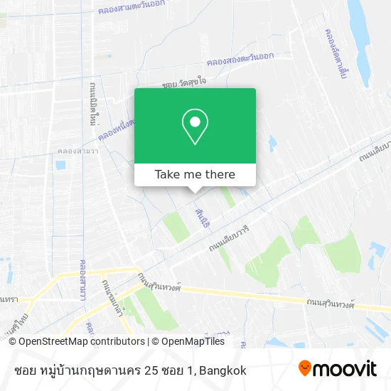ซอย หมู่บ้านกฤษดานคร 25 ซอย 1 map