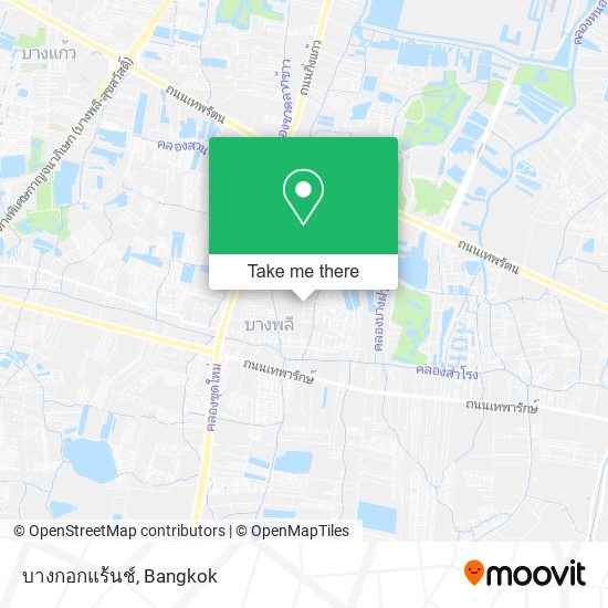 บางกอกแร้นช์ map