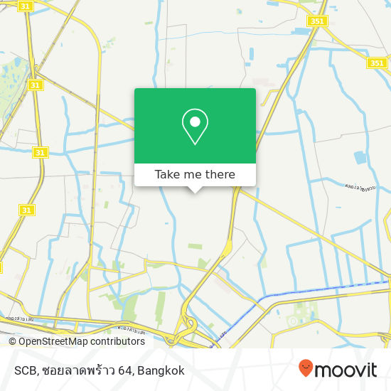 SCB, ซอยลาดพร้าว 64 map