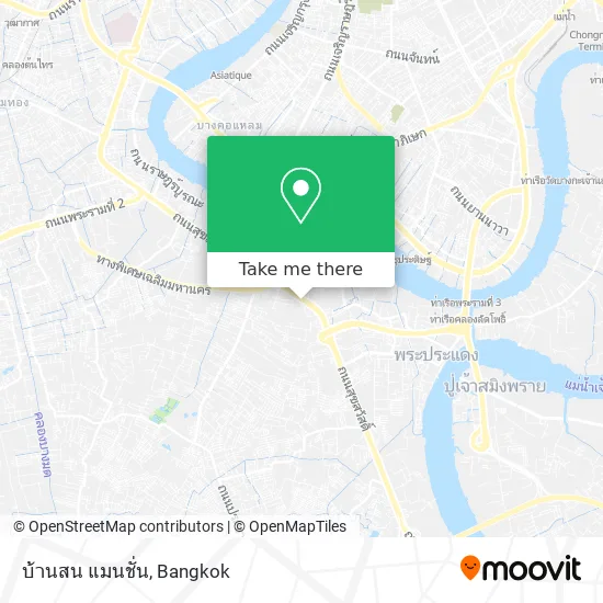 บ้านสน แมนชั่น map