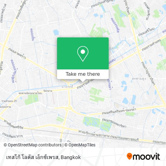 เทสโก้ โลตัส เอ็กซ์เพรส map