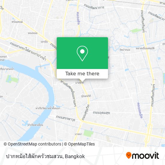 ปากหม้อไส้ผักครัวชมสวน map