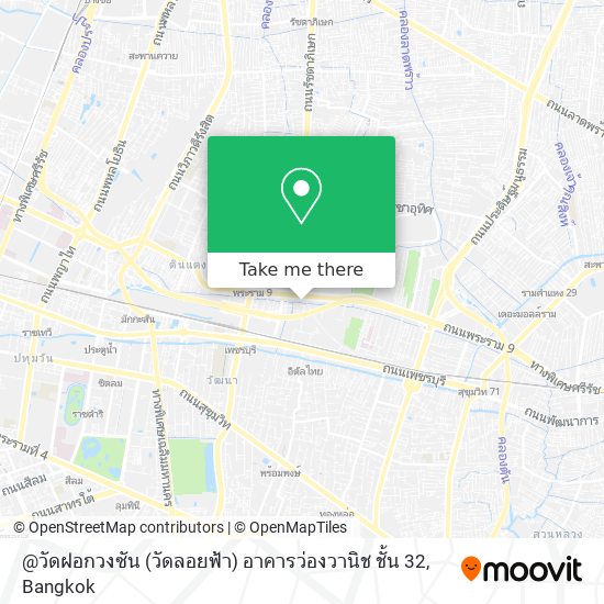 @วัดฝอกวงซัน (วัดลอยฟ้า) อาคารว่องวานิช ชั้น 32 map